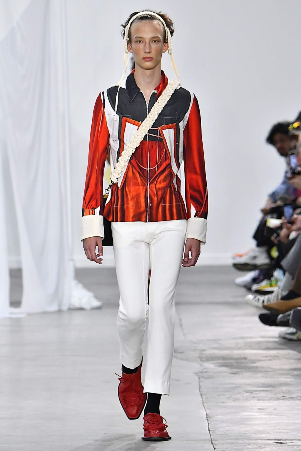 Fashion Week London Spring/Summer 2020 look 11 from the Stefan Cooke collection menswear