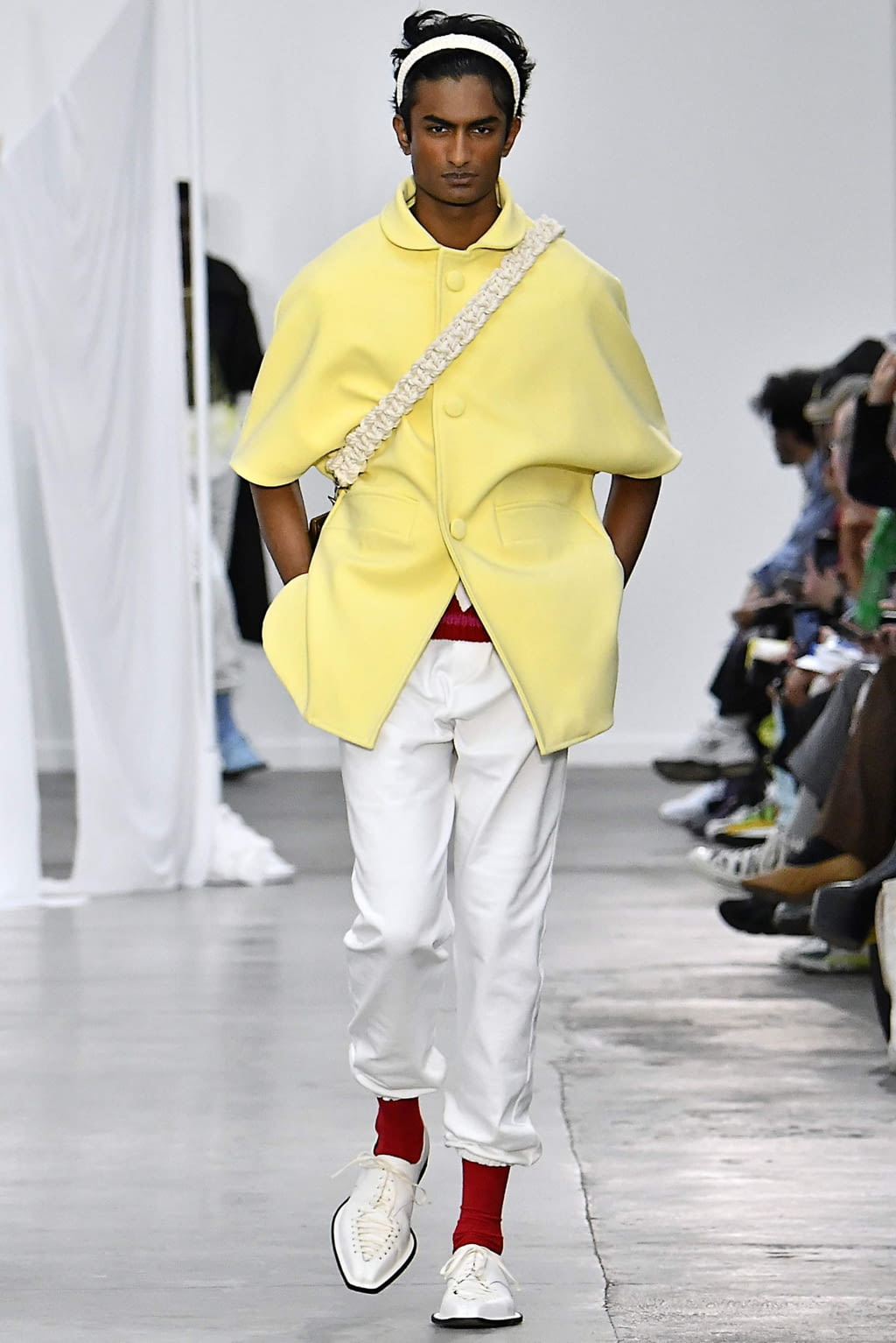 Fashion Week London Spring/Summer 2020 look 12 de la collection Stefan Cooke menswear