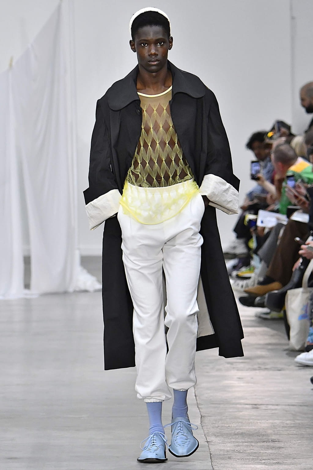 Fashion Week London Spring/Summer 2020 look 13 from the Stefan Cooke collection 男装