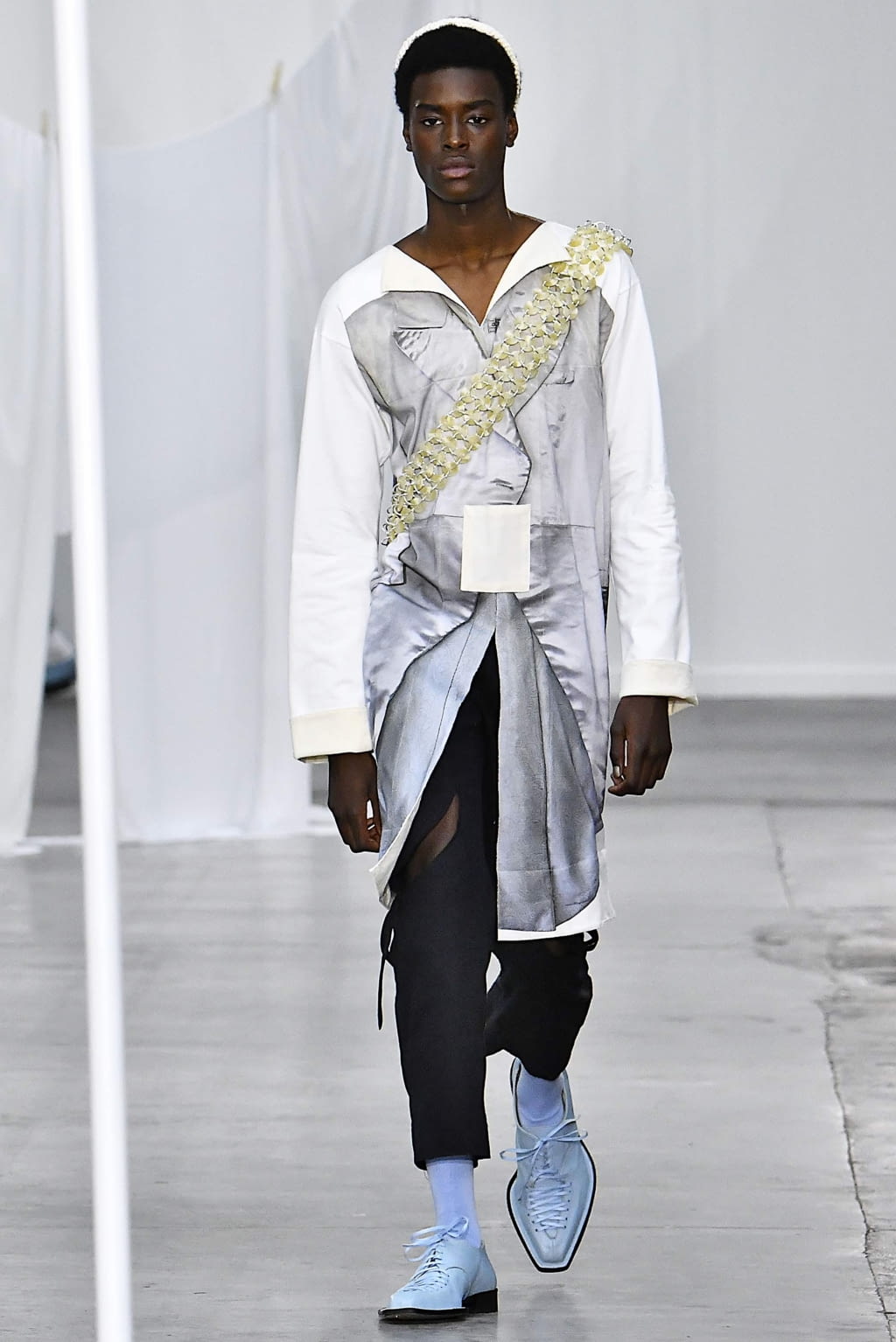 Fashion Week London Spring/Summer 2020 look 15 from the Stefan Cooke collection menswear