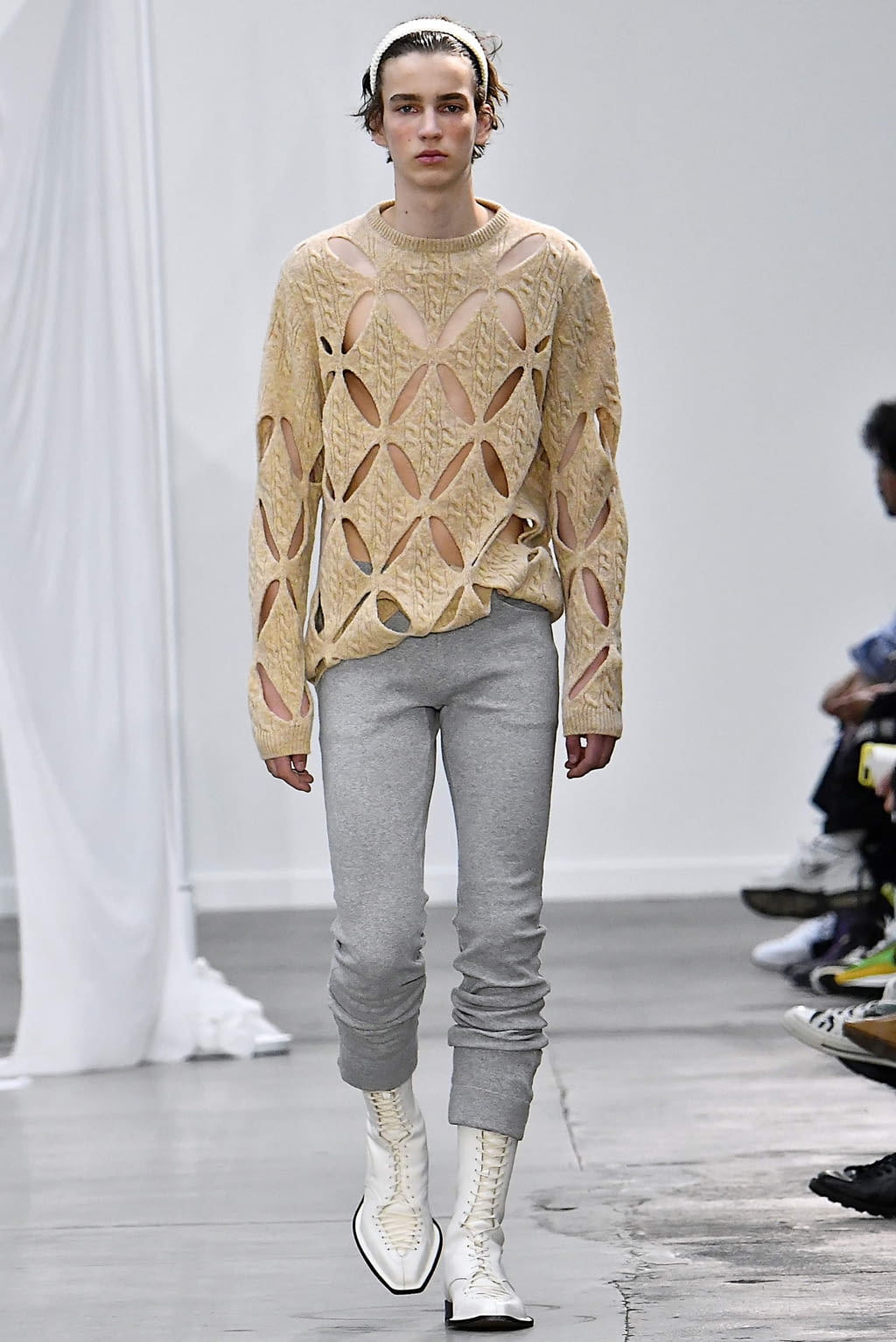 Fashion Week London Spring/Summer 2020 look 19 from the Stefan Cooke collection menswear