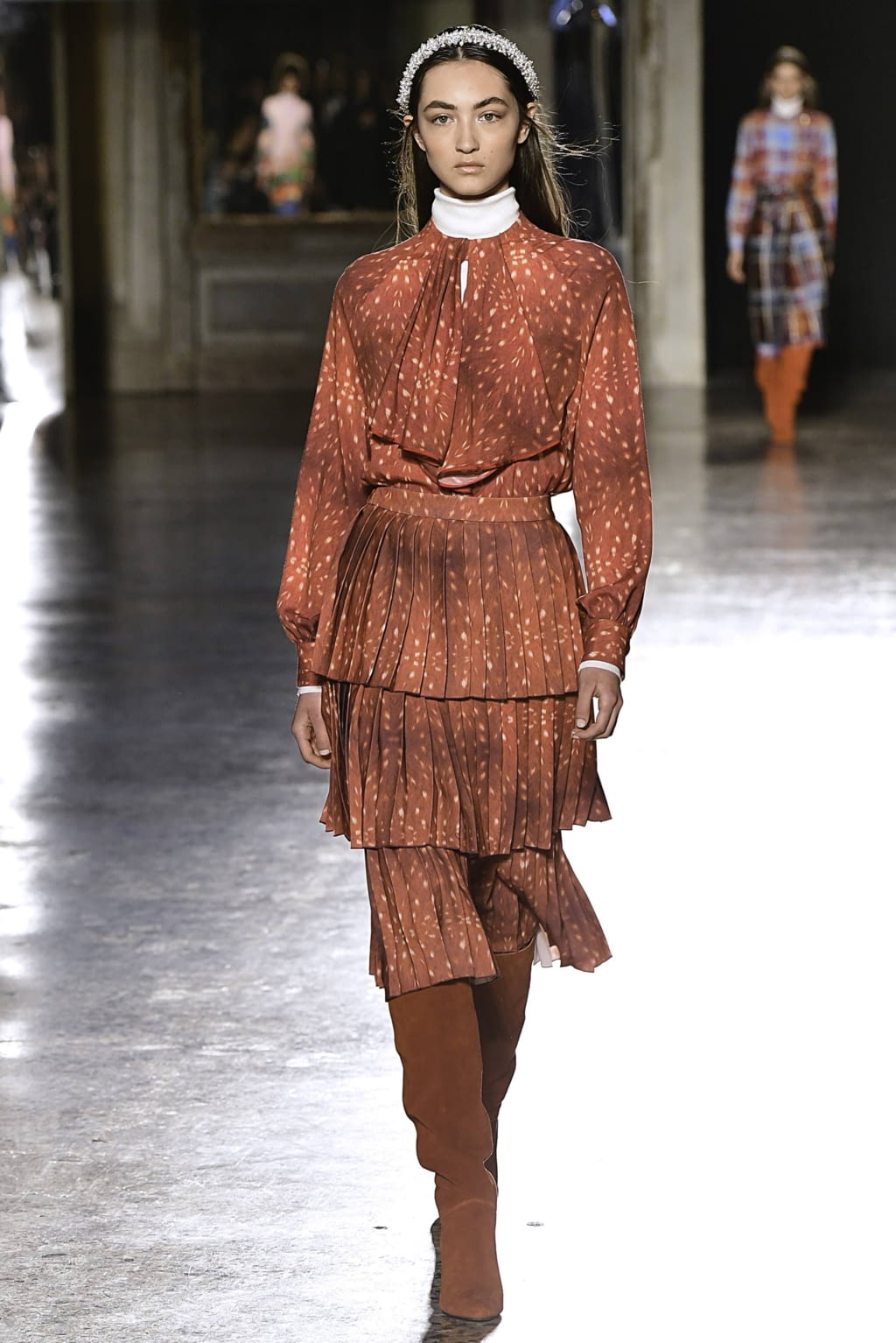 Fashion Week Milan Fall/Winter 2019 look 3 de la collection Stella Jean womenswear