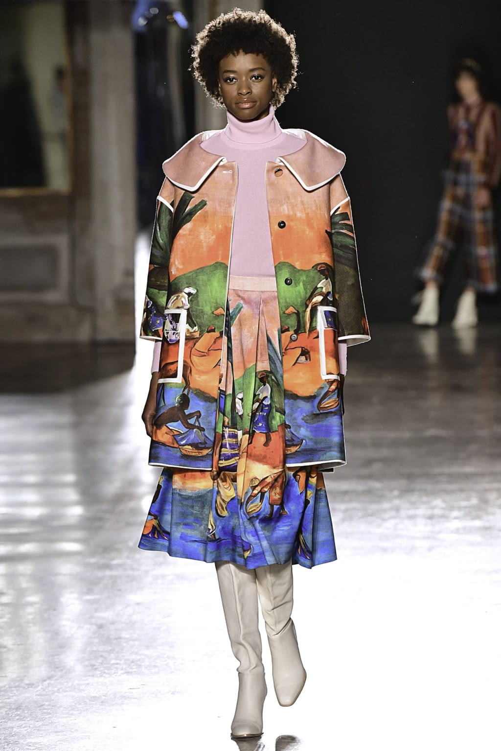 Fashion Week Milan Fall/Winter 2019 look 5 de la collection Stella Jean womenswear
