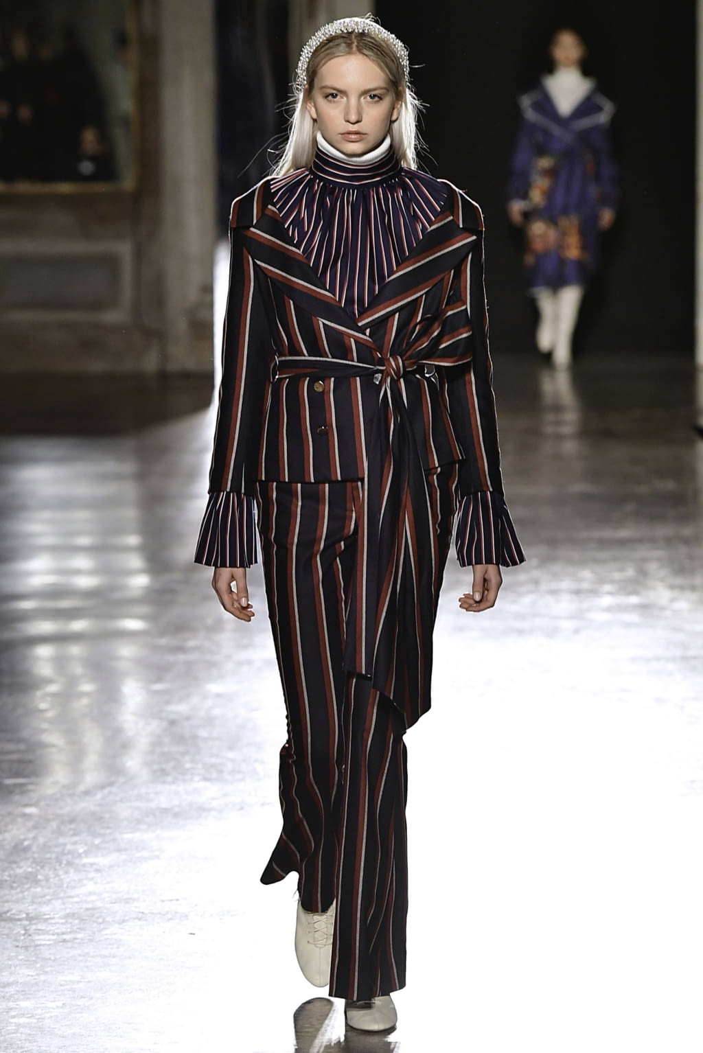 Fashion Week Milan Fall/Winter 2019 look 16 from the Stella Jean collection 女装