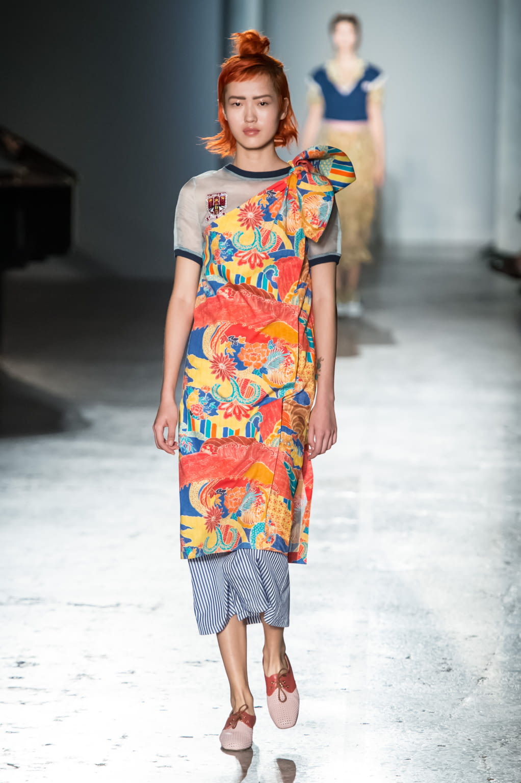 Fashion Week Milan Spring/Summer 2017 look 15 from the Stella Jean collection womenswear