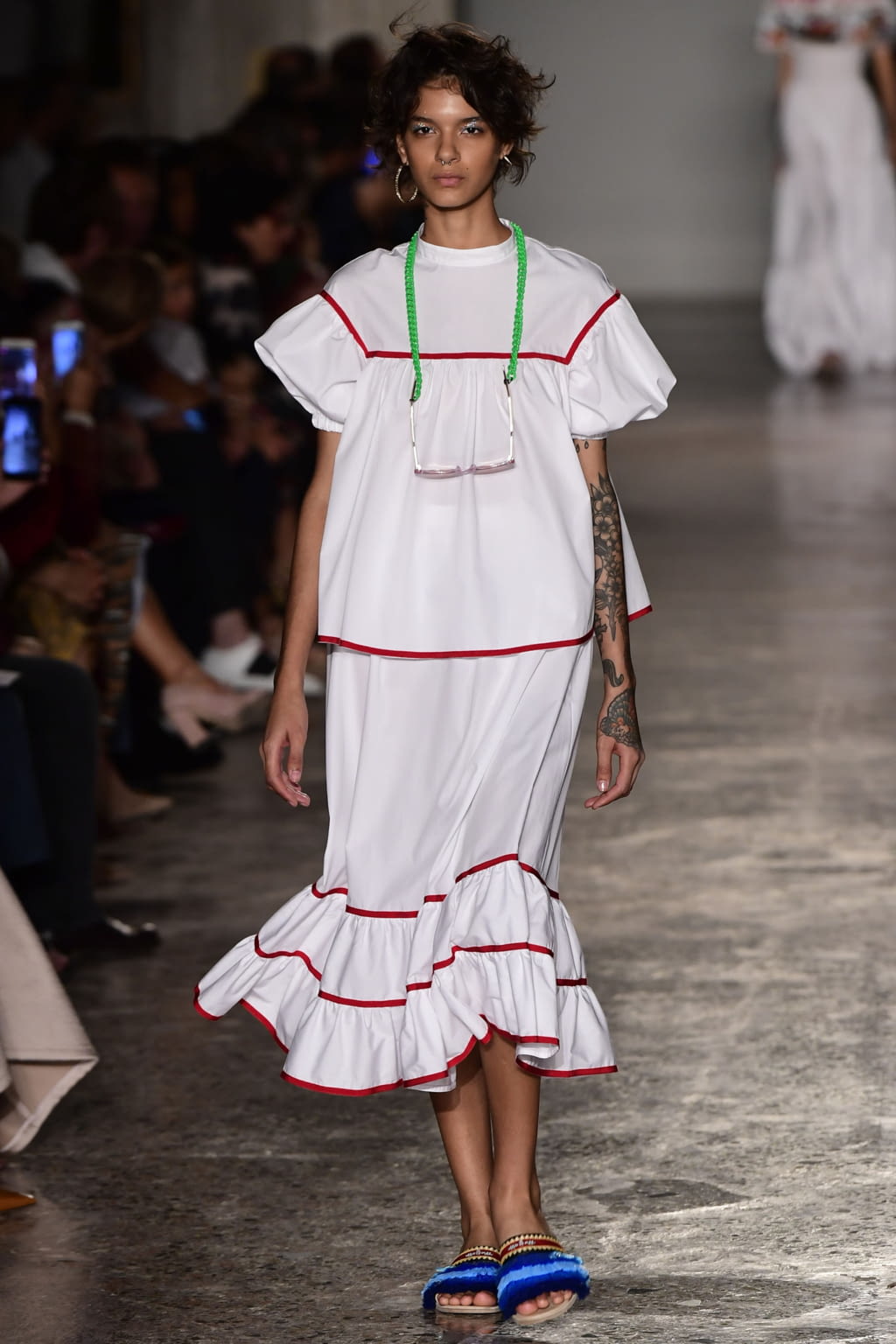 Fashion Week Milan Spring/Summer 2018 look 4 from the Stella Jean collection womenswear
