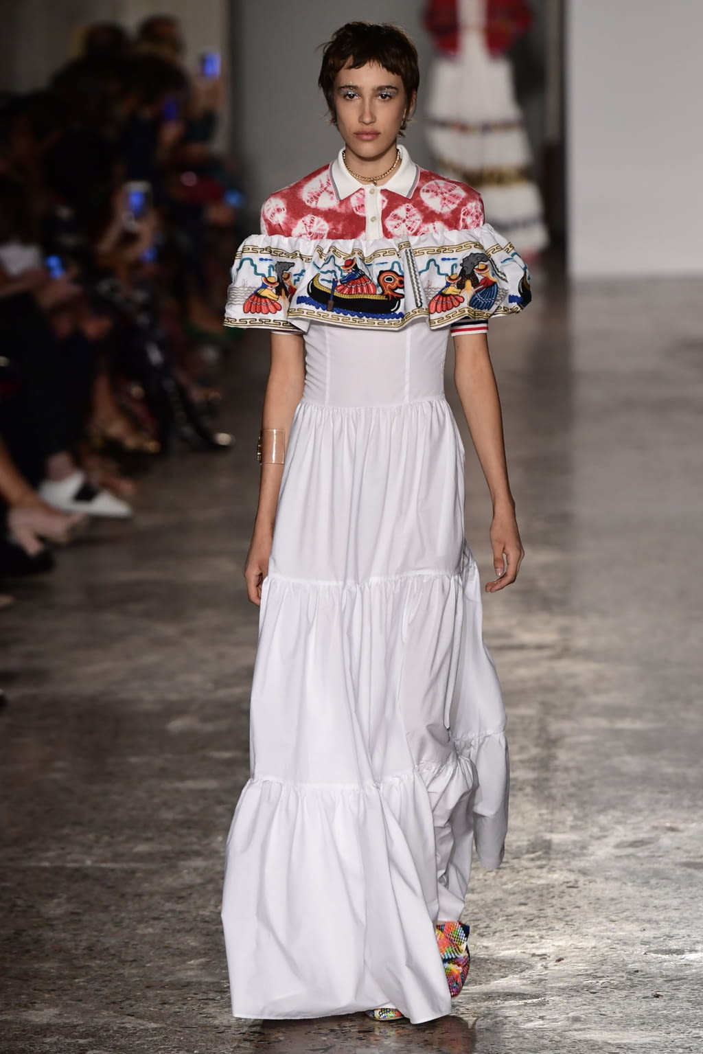 Fashion Week Milan Spring/Summer 2018 look 5 de la collection Stella Jean womenswear