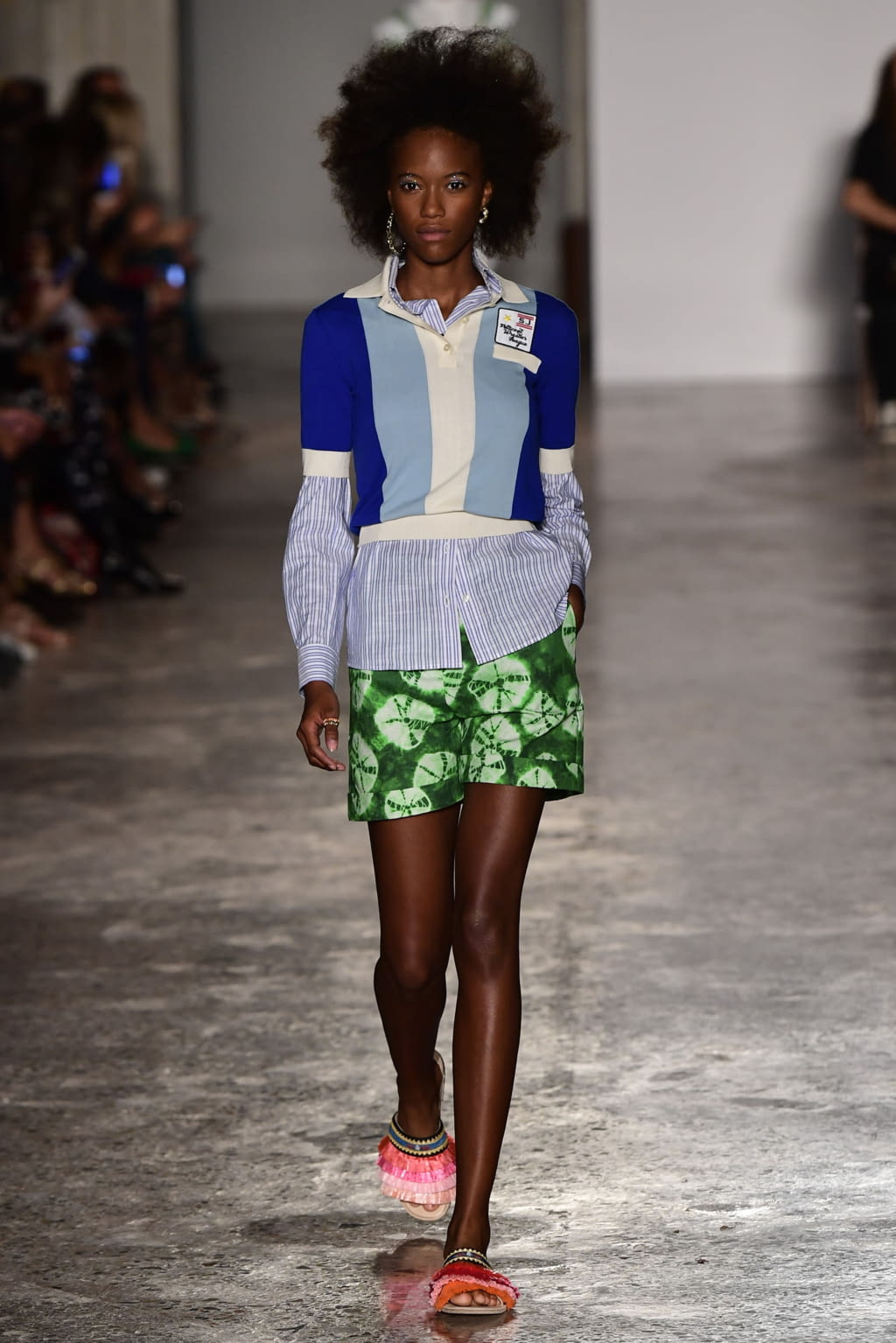 Fashion Week Milan Spring/Summer 2018 look 14 from the Stella Jean collection womenswear