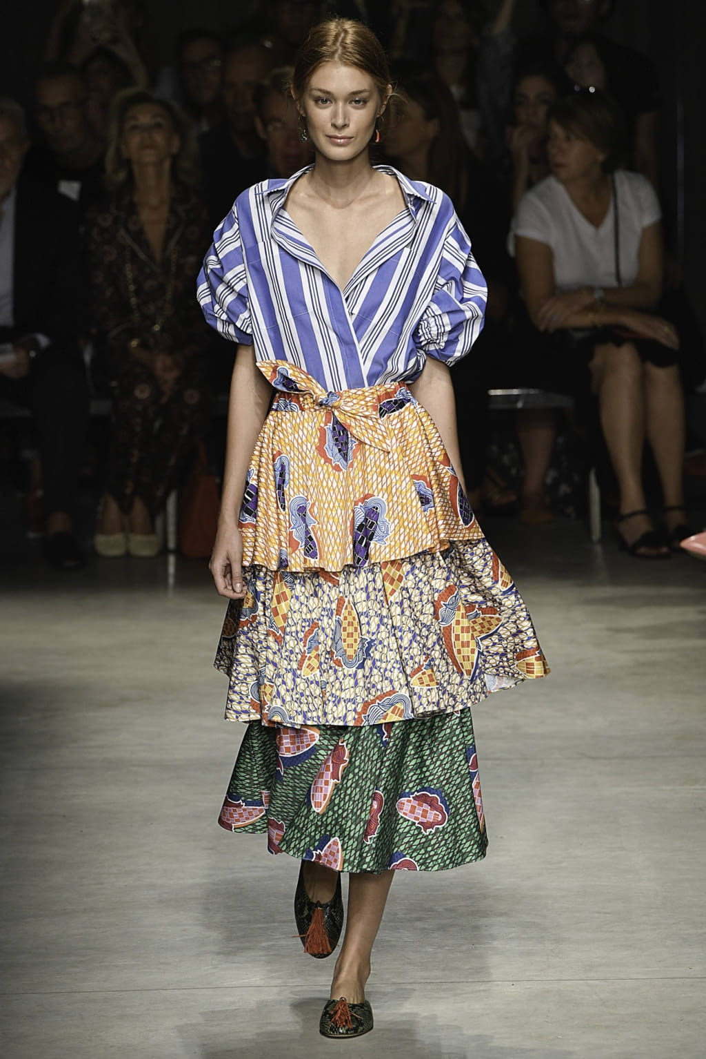 Fashion Week Milan Spring/Summer 2019 look 5 de la collection Stella Jean womenswear