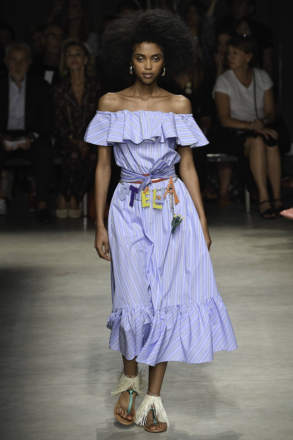 Fashion Week Milan Spring/Summer 2019 look 6 from the Stella Jean collection womenswear
