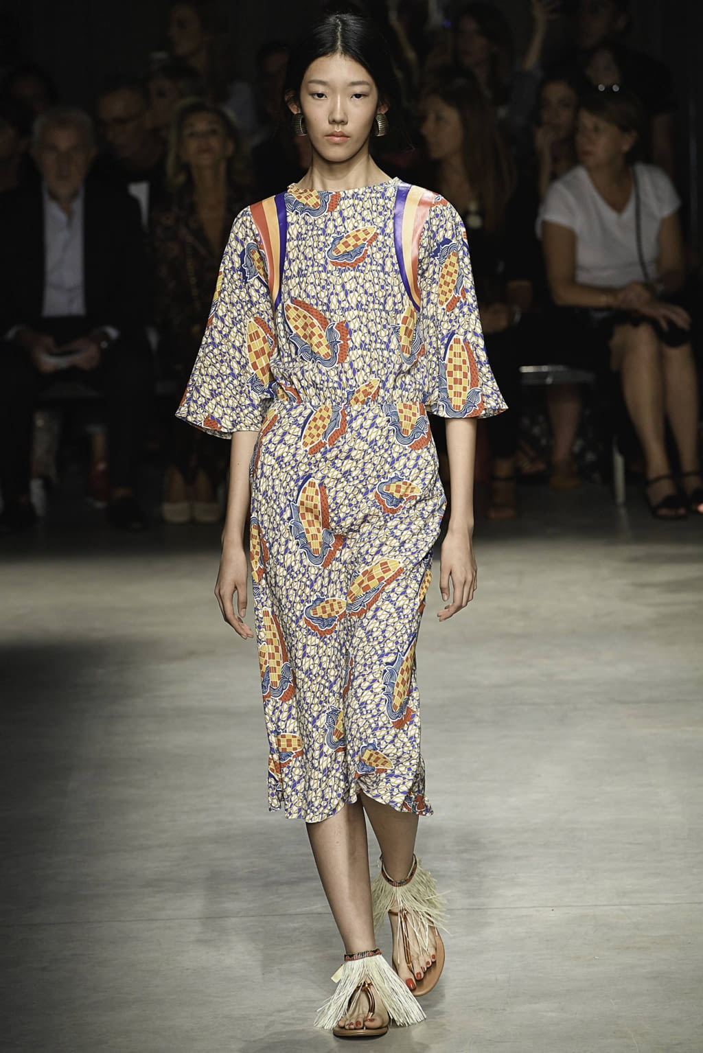 Fashion Week Milan Spring/Summer 2019 look 7 de la collection Stella Jean womenswear