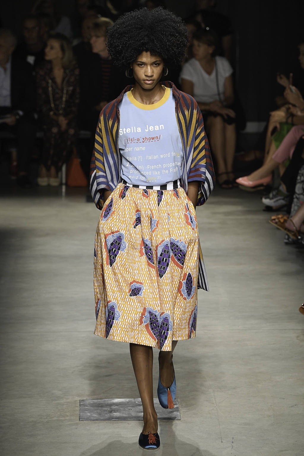 Fashion Week Milan Spring/Summer 2019 look 12 de la collection Stella Jean womenswear