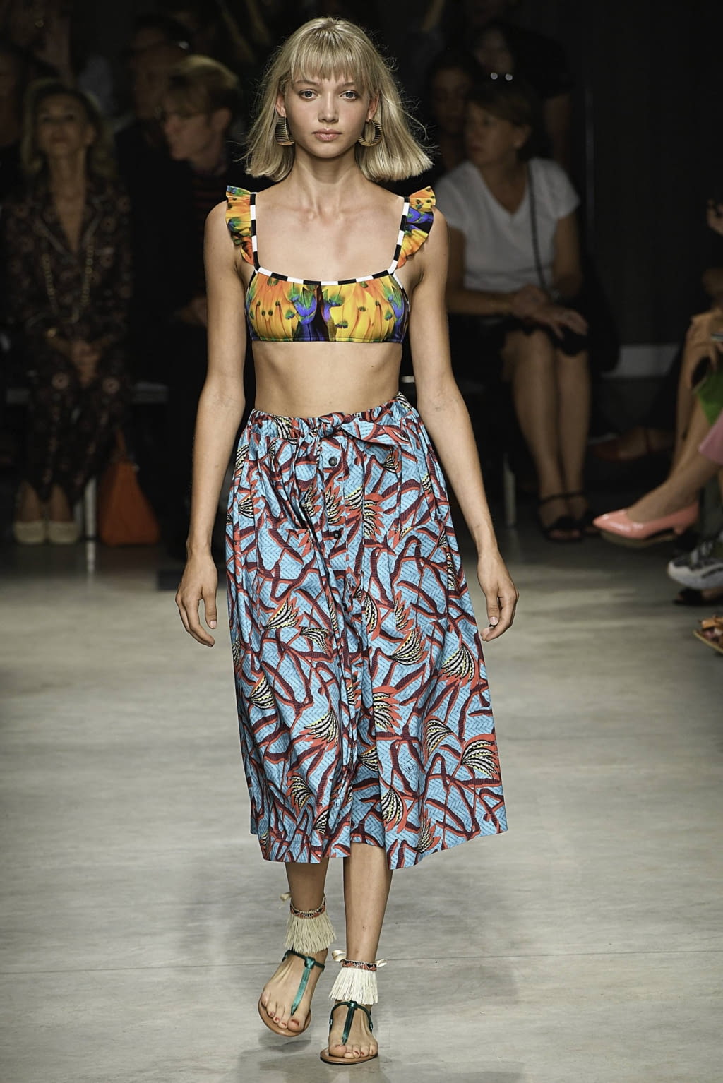 Fashion Week Milan Spring/Summer 2019 look 13 de la collection Stella Jean womenswear