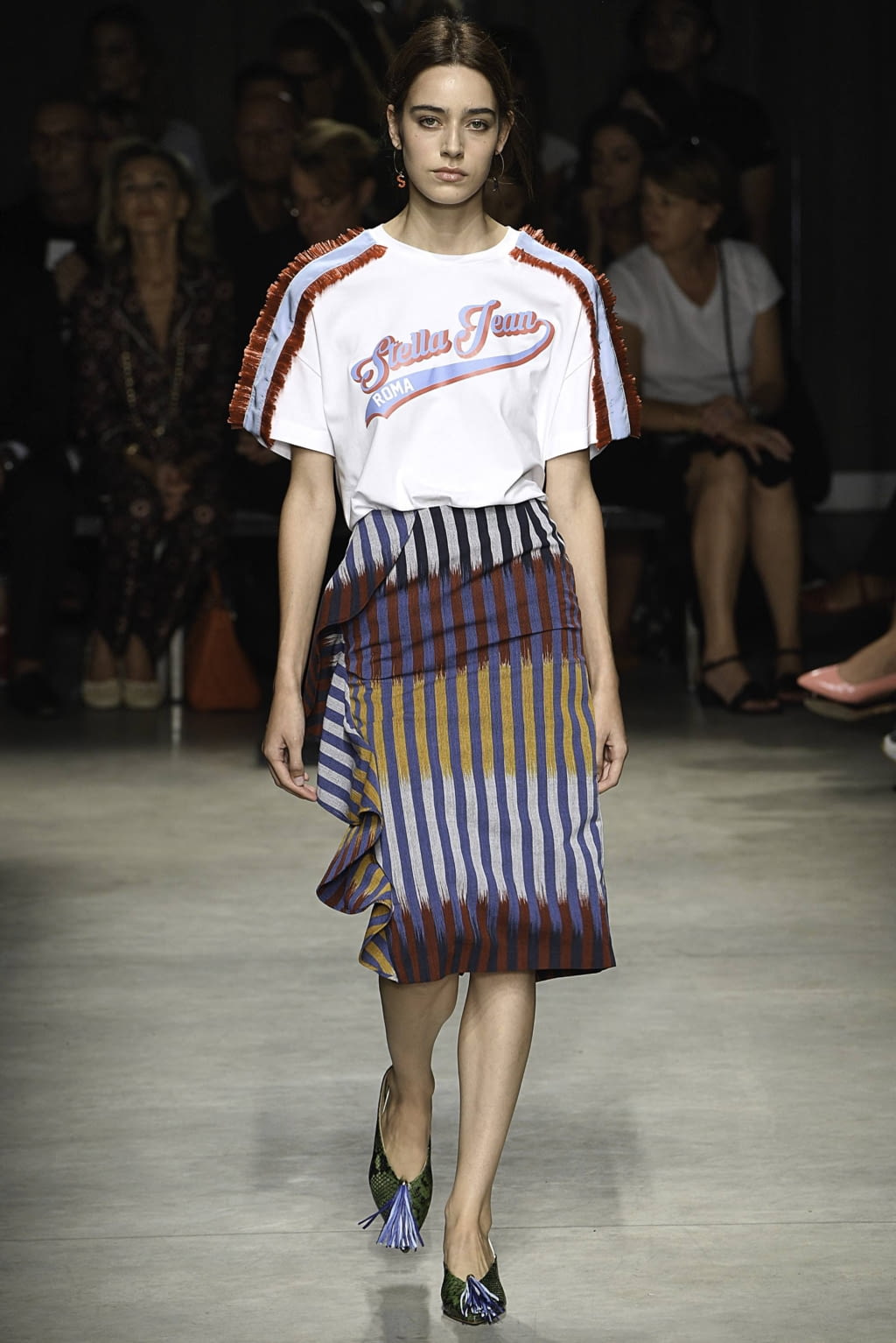 Fashion Week Milan Spring/Summer 2019 look 15 from the Stella Jean collection womenswear
