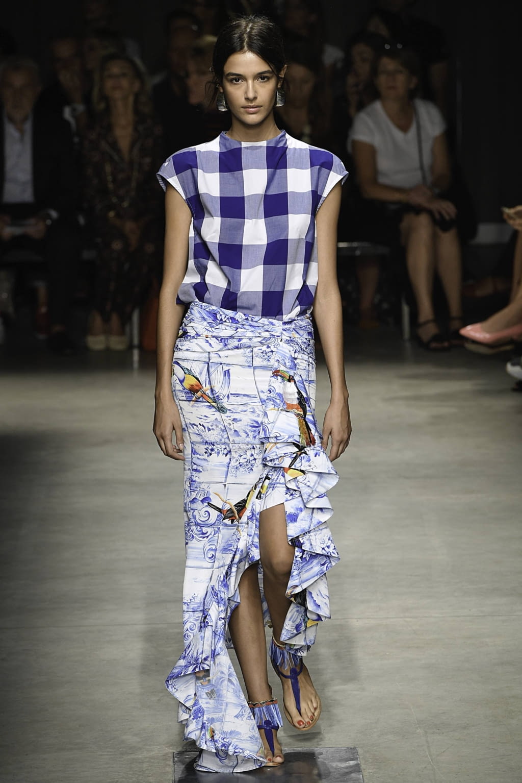 Fashion Week Milan Spring/Summer 2019 look 16 from the Stella Jean collection 女装
