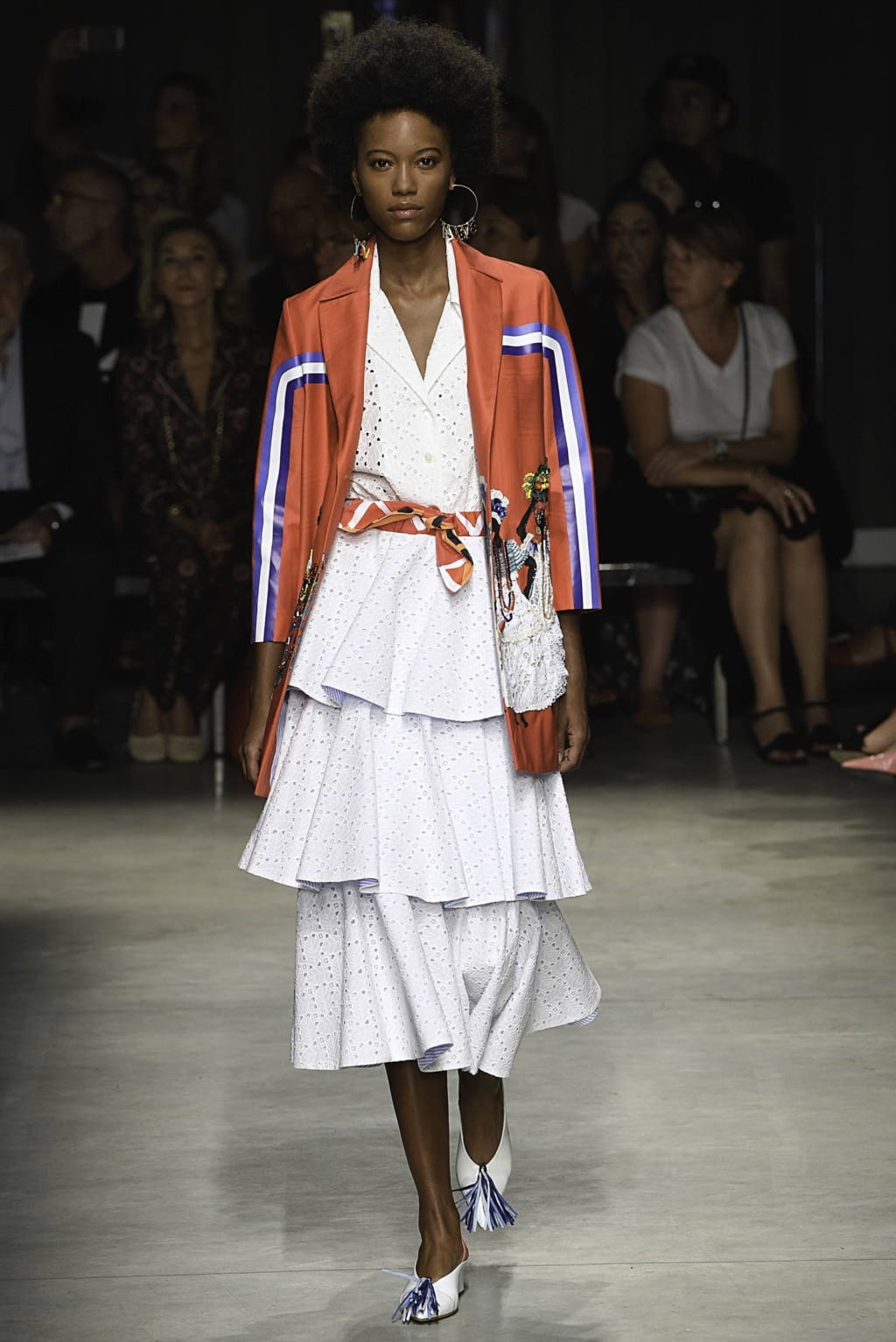 Fashion Week Milan Spring/Summer 2019 look 27 from the Stella Jean collection 女装