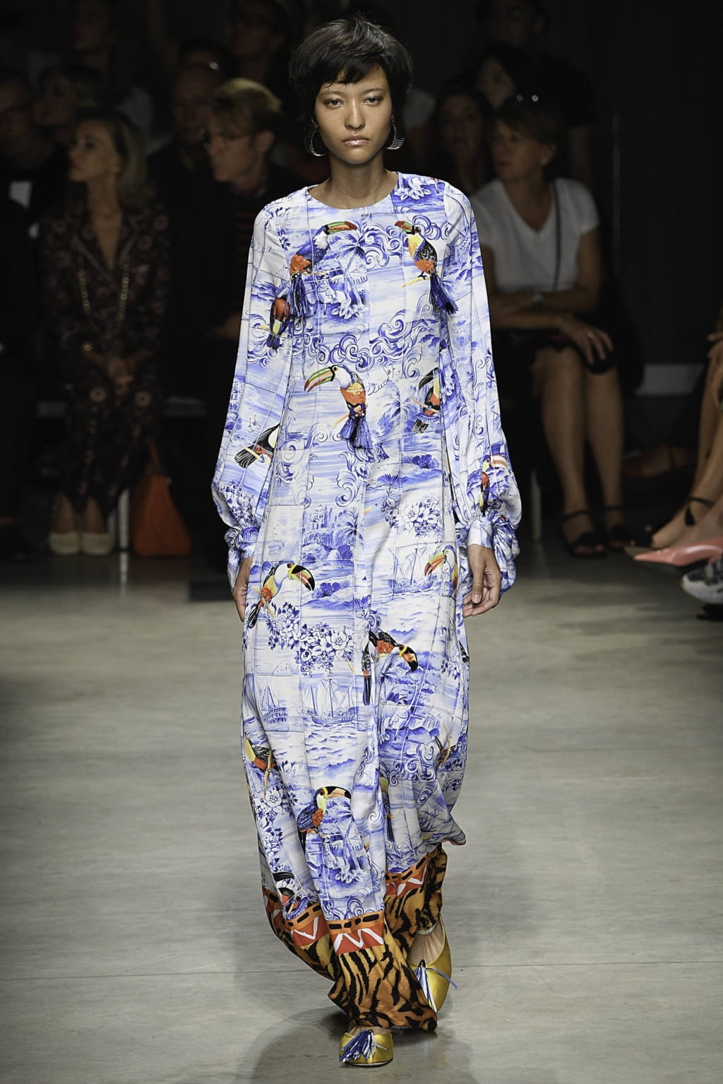 Fashion Week Milan Spring/Summer 2019 look 28 from the Stella Jean collection 女装