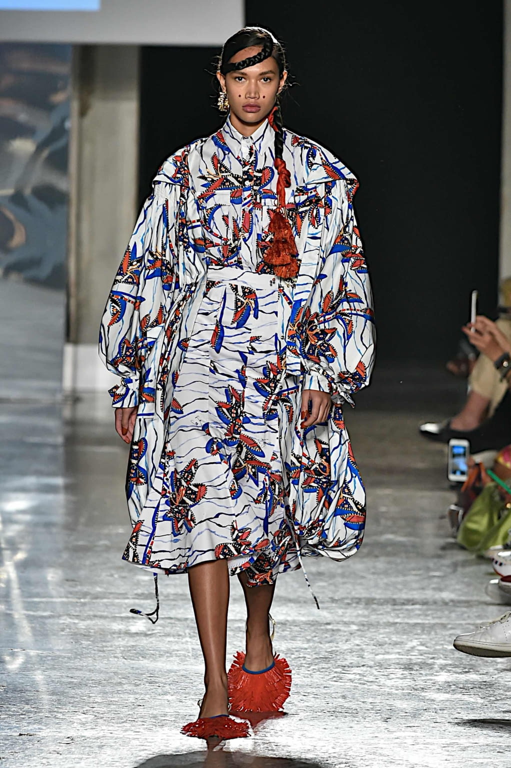Fashion Week Milan Spring/Summer 2020 look 3 from the Stella Jean collection womenswear
