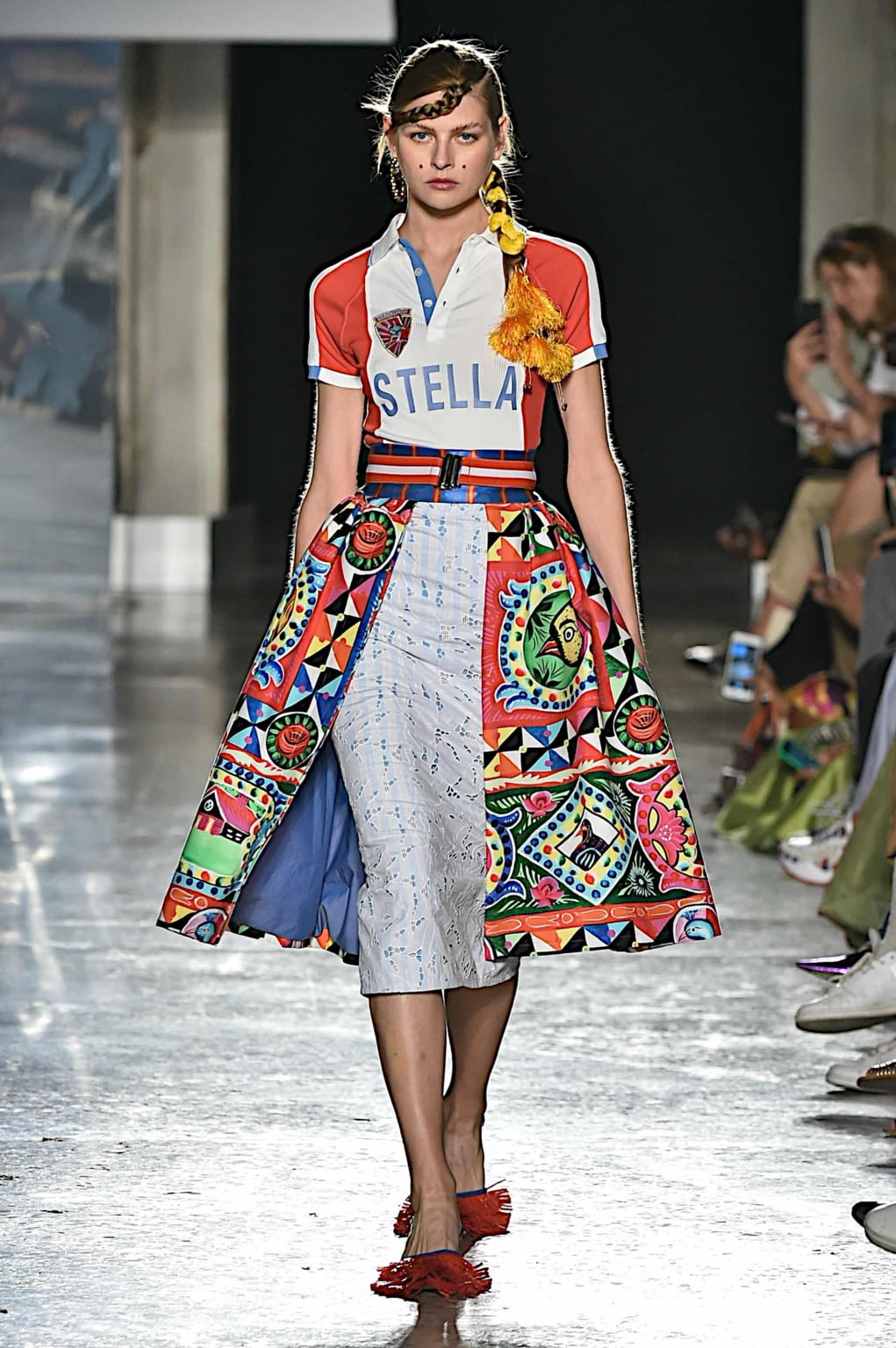 Fashion Week Milan Spring/Summer 2020 look 9 de la collection Stella Jean womenswear