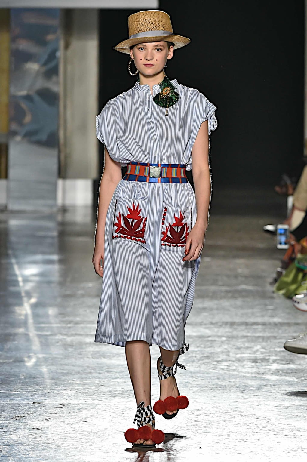 Fashion Week Milan Spring/Summer 2020 look 13 from the Stella Jean collection 女装