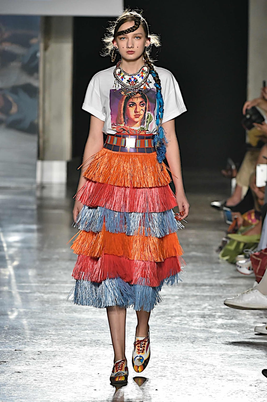 Fashion Week Milan Spring/Summer 2020 look 18 de la collection Stella Jean womenswear