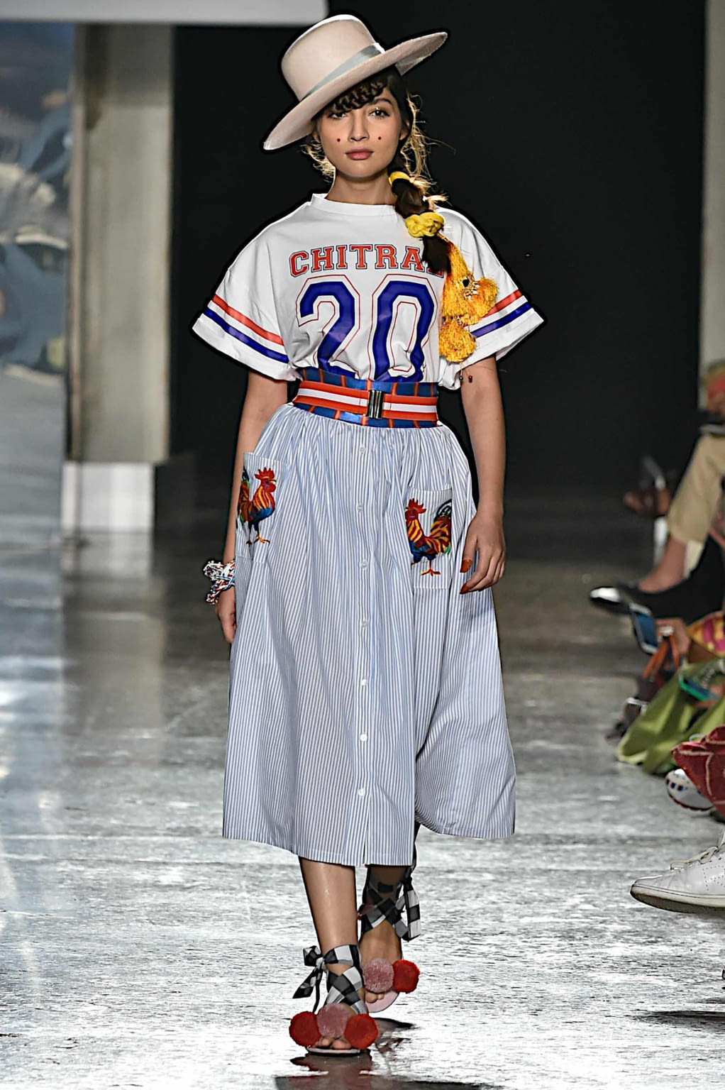 Fashion Week Milan Spring/Summer 2020 look 19 from the Stella Jean collection 女装