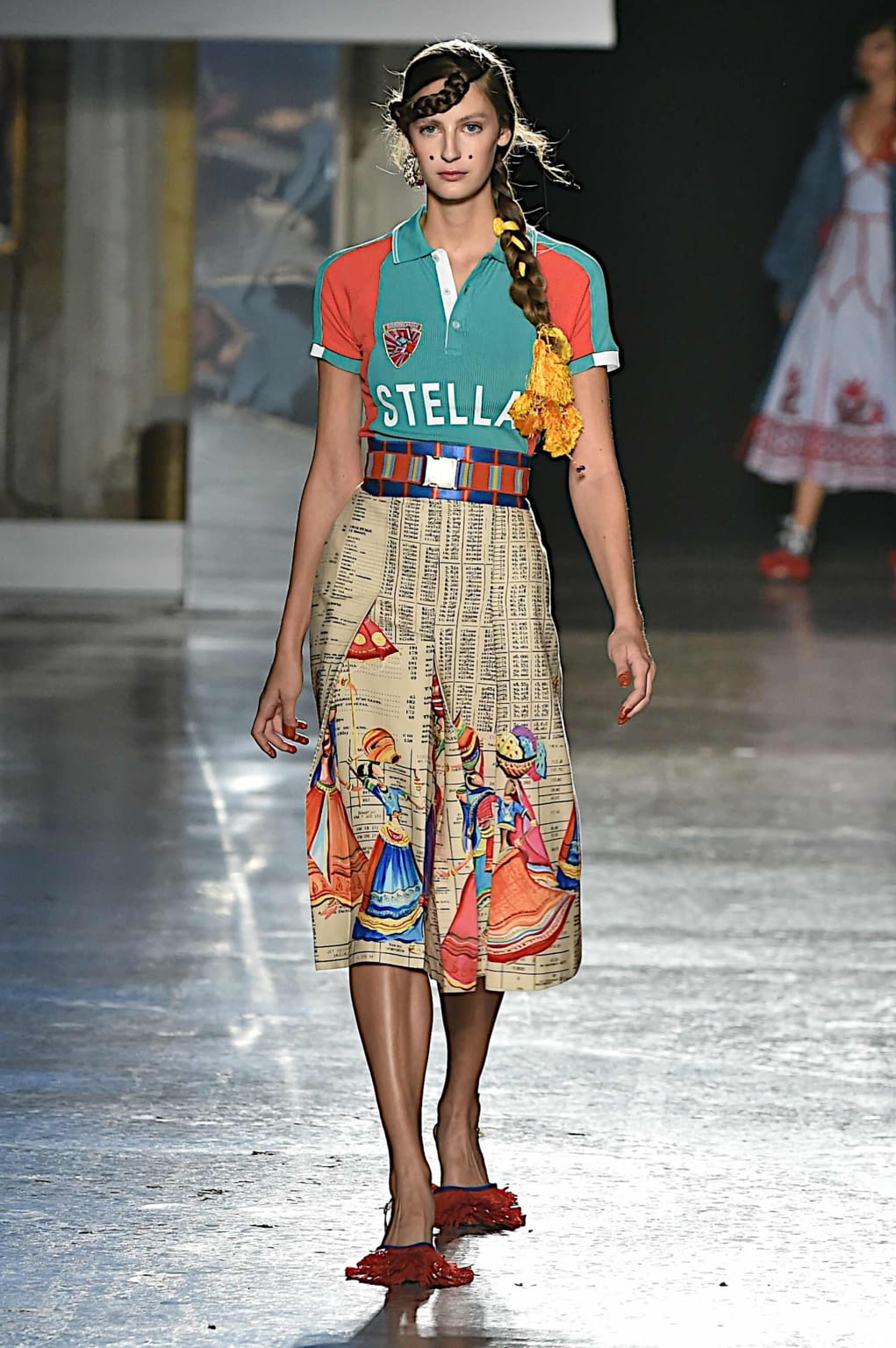 Fashion Week Milan Spring/Summer 2020 look 20 from the Stella Jean collection womenswear