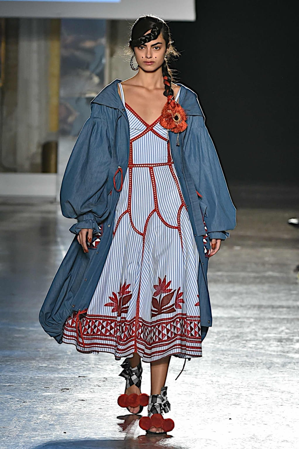 Fashion Week Milan Spring/Summer 2020 look 22 from the Stella Jean collection 女装