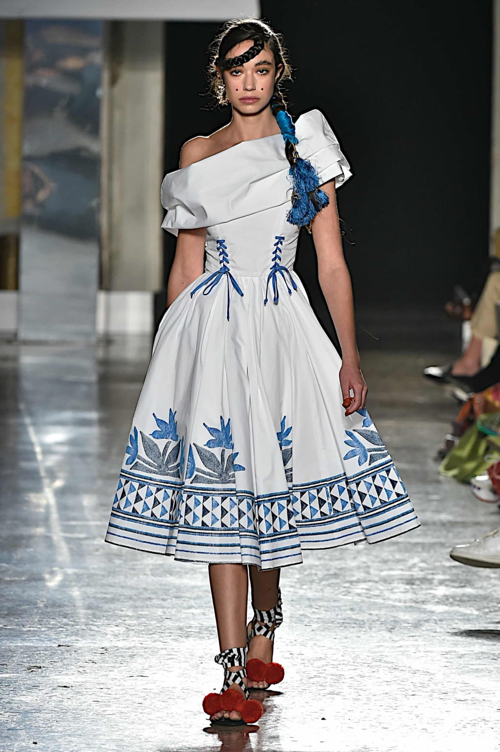 Fashion Week Milan Spring/Summer 2020 look 24 from the Stella Jean collection womenswear