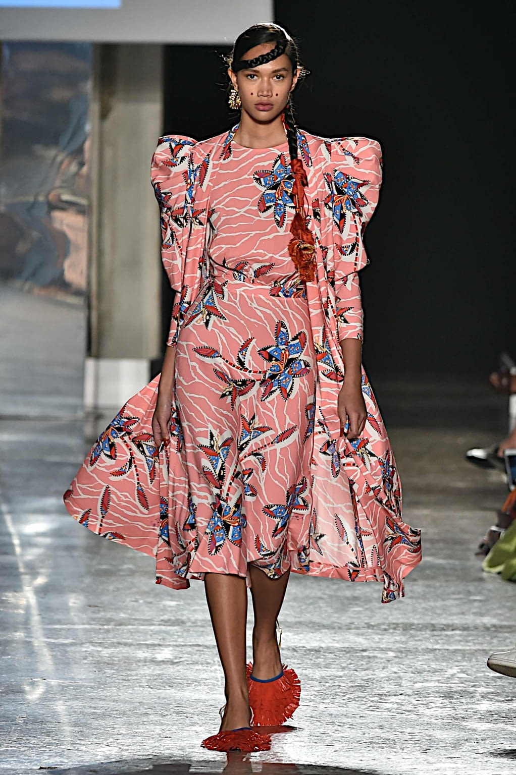 Fashion Week Milan Spring/Summer 2020 look 28 from the Stella Jean collection womenswear