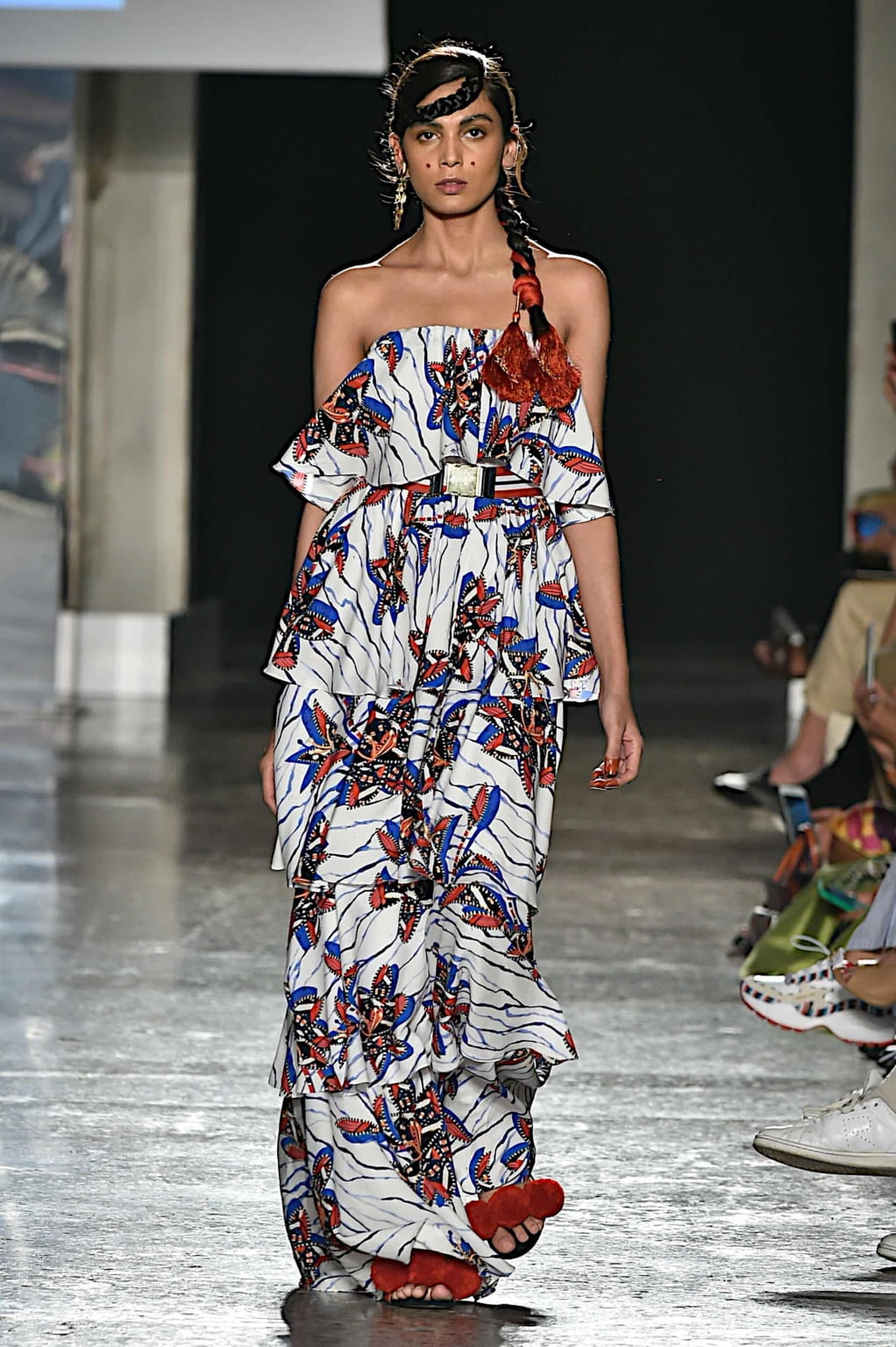Fashion Week Milan Spring/Summer 2020 look 29 from the Stella Jean collection womenswear