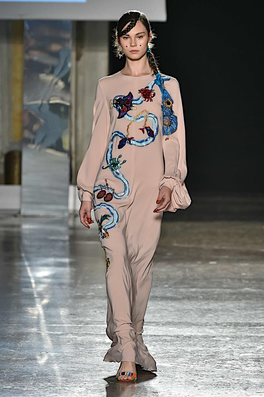 Fashion Week Milan Spring/Summer 2020 look 31 from the Stella Jean collection womenswear