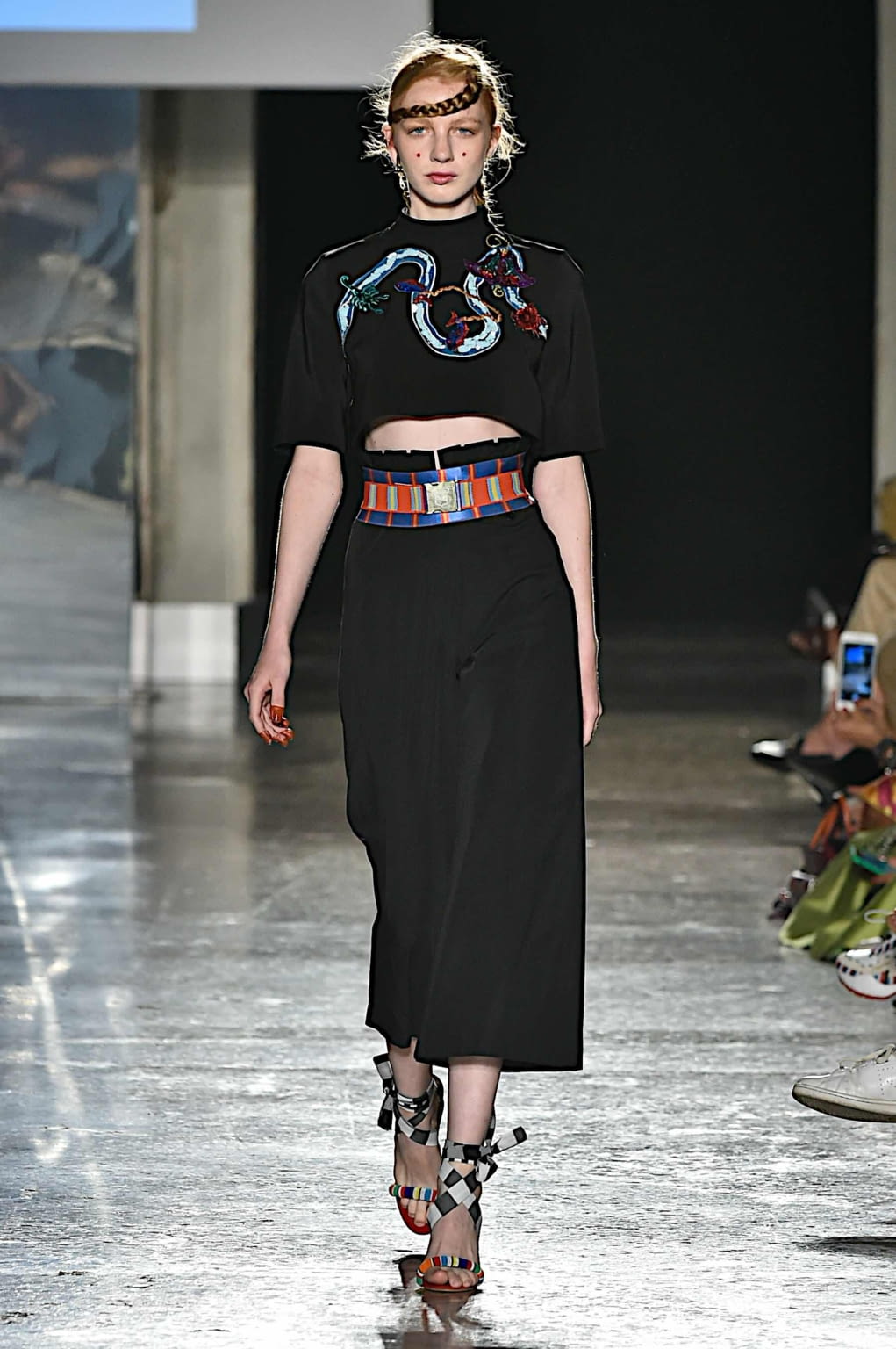 Fashion Week Milan Spring/Summer 2020 look 32 from the Stella Jean collection womenswear