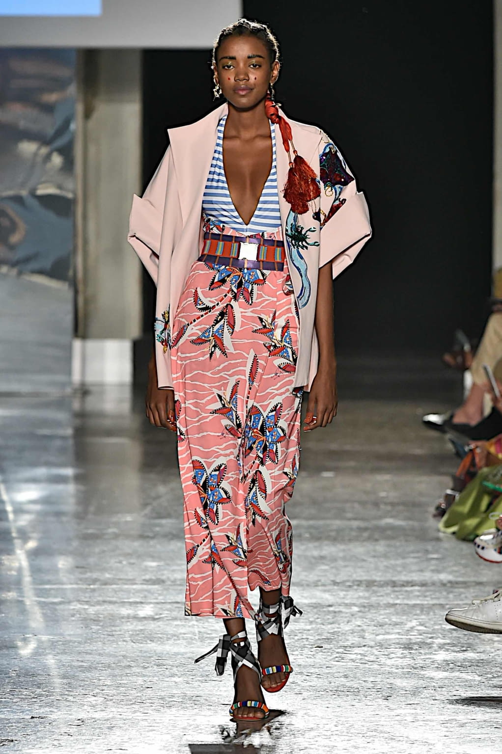 Fashion Week Milan Spring/Summer 2020 look 34 from the Stella Jean collection womenswear