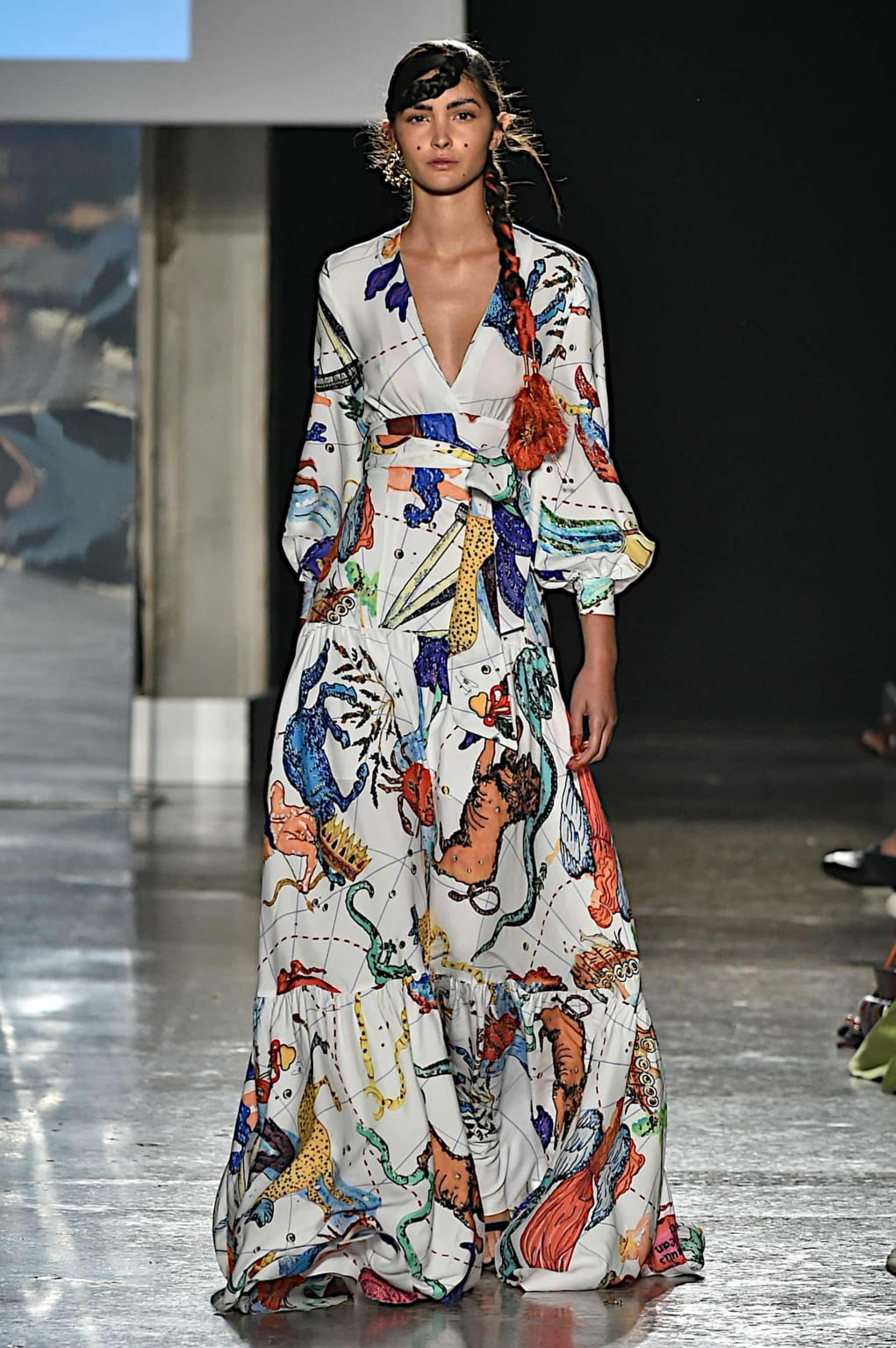 Fashion Week Milan Spring/Summer 2020 look 36 from the Stella Jean collection womenswear