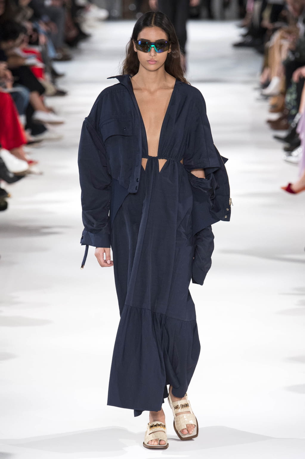 Fashion Week Paris Spring/Summer 2018 look 13 from the Stella McCartney collection womenswear
