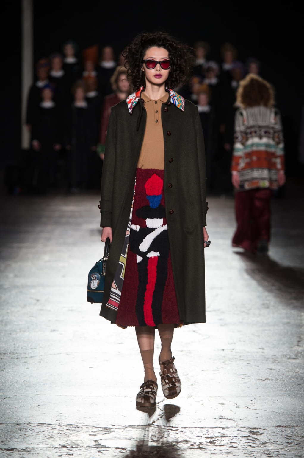 Fashion Week Milan Fall/Winter 2016 look 14 from the Stella Jean collection 女装