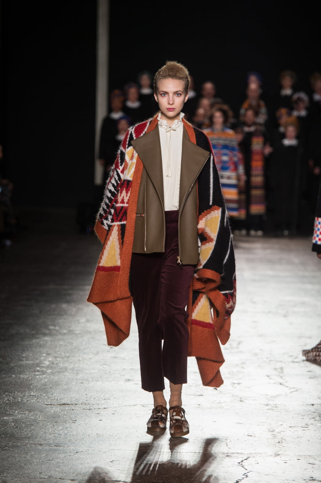 Fashion Week Milan Fall/Winter 2016 look 4 from the Stella Jean collection womenswear