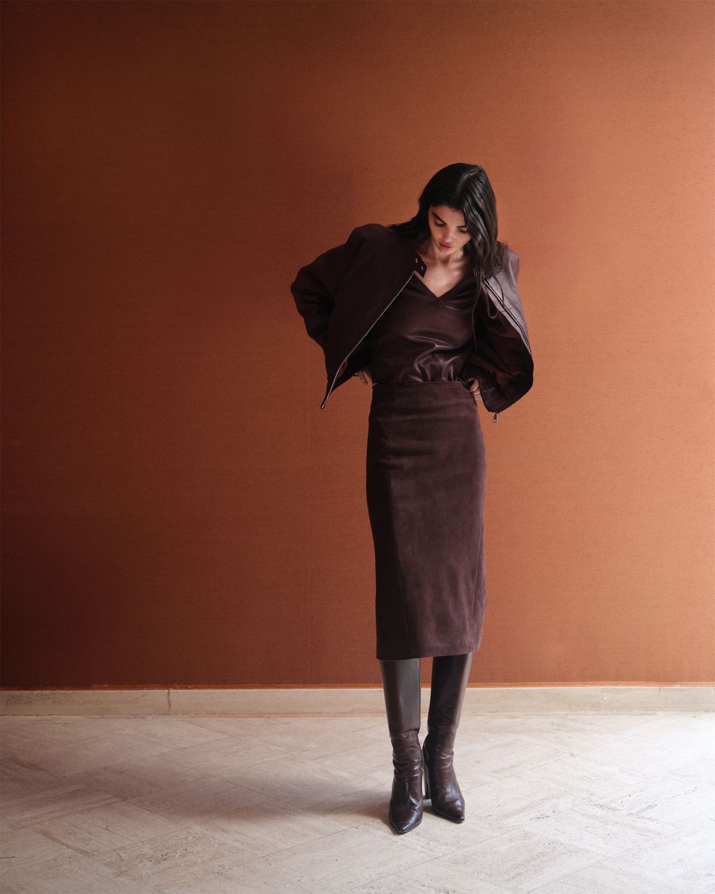 Fashion Week Paris Fall/Winter 2026 look 32 de la collection Stouls womenswear