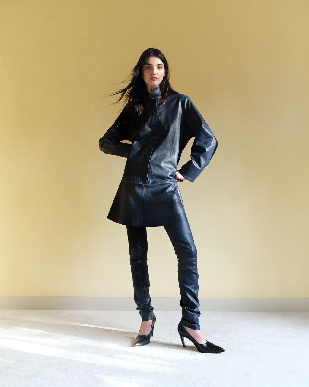 Fashion Week Paris Fall/Winter 2026 look 1 de la collection Stouls womenswear