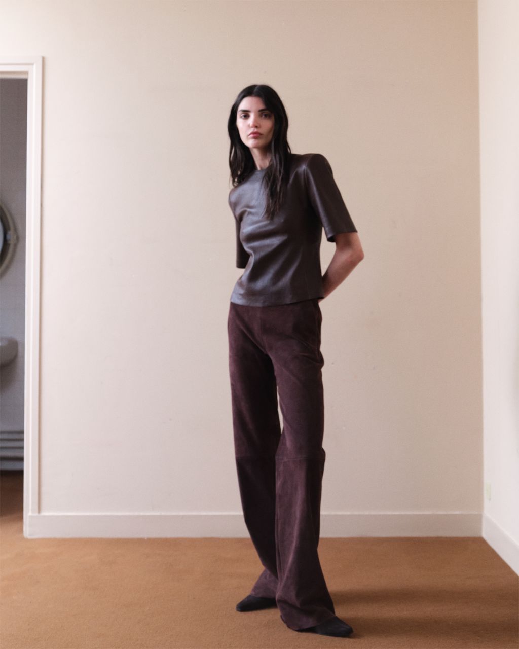 Fashion Week Paris Fall/Winter 2026 look 18 de la collection Stouls womenswear