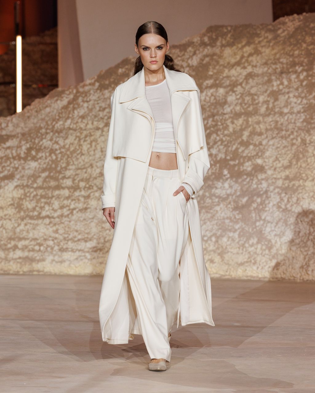 Fashion Week Paris Spring/Summer 2024 look 7 from the Abadia - Saudi 100 collection womenswear