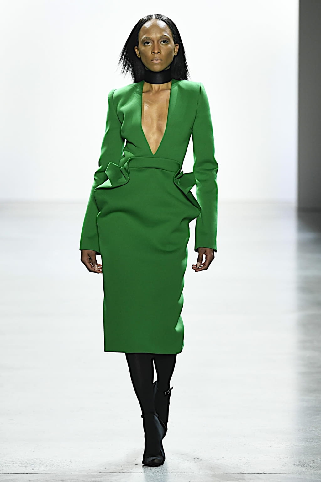Fashion Week New York Fall/Winter 2020 look 1 de la collection Sukeina womenswear