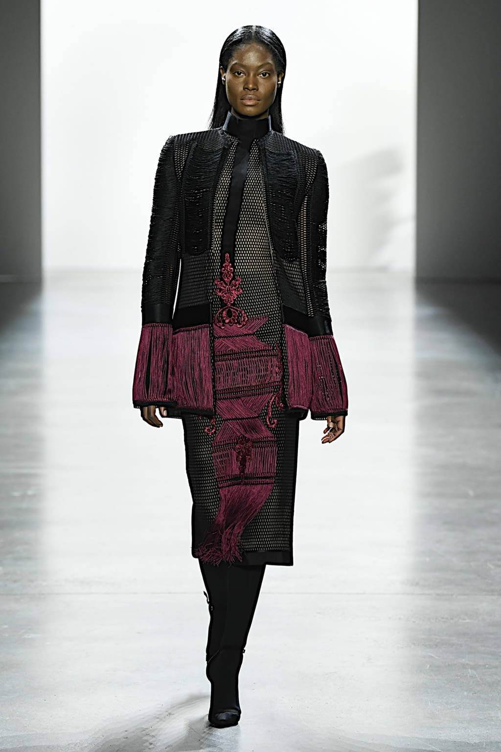 Fashion Week New York Fall/Winter 2020 look 8 from the Sukeina collection womenswear