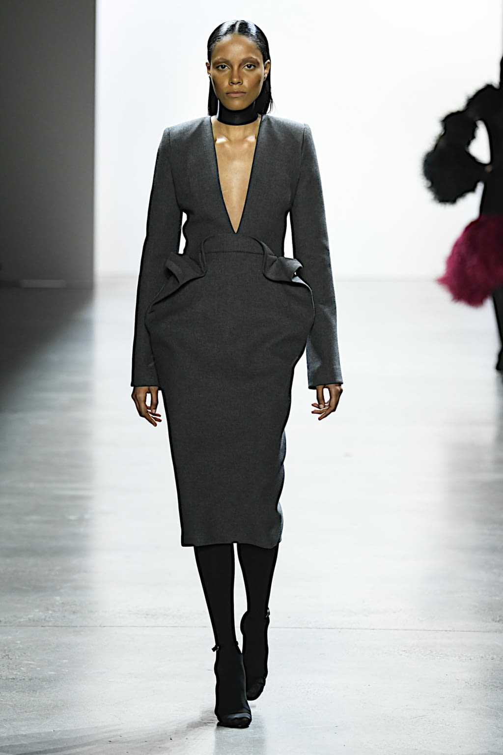 Fashion Week New York Fall/Winter 2020 look 11 from the Sukeina collection womenswear