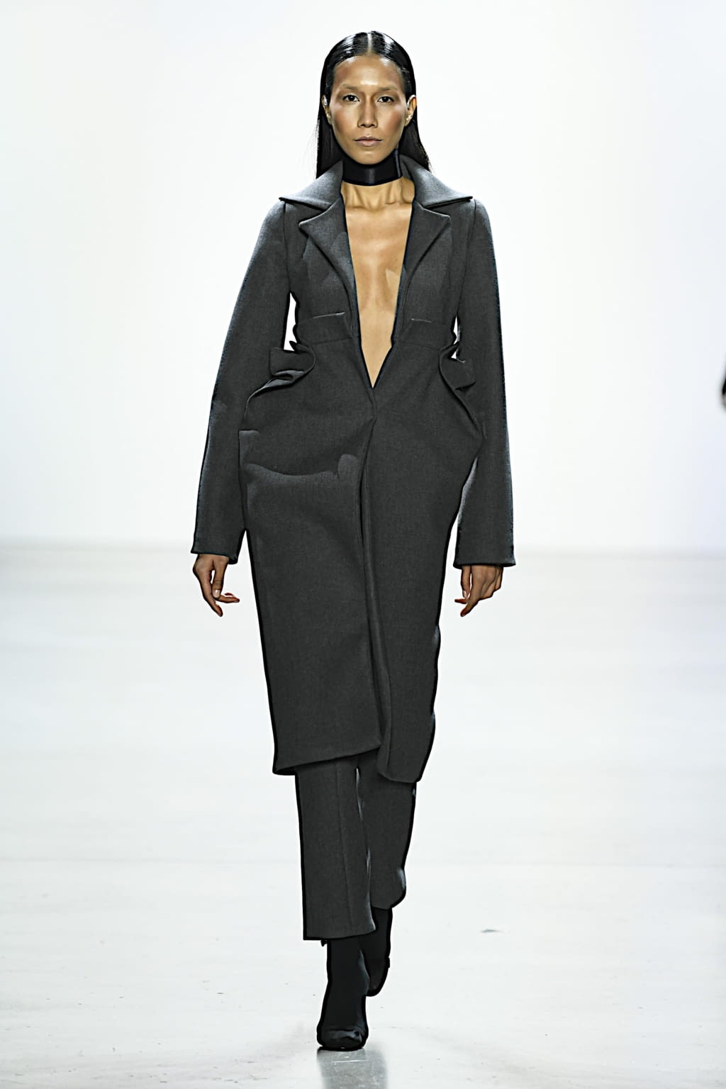 Fashion Week New York Fall/Winter 2020 look 12 de la collection Sukeina womenswear