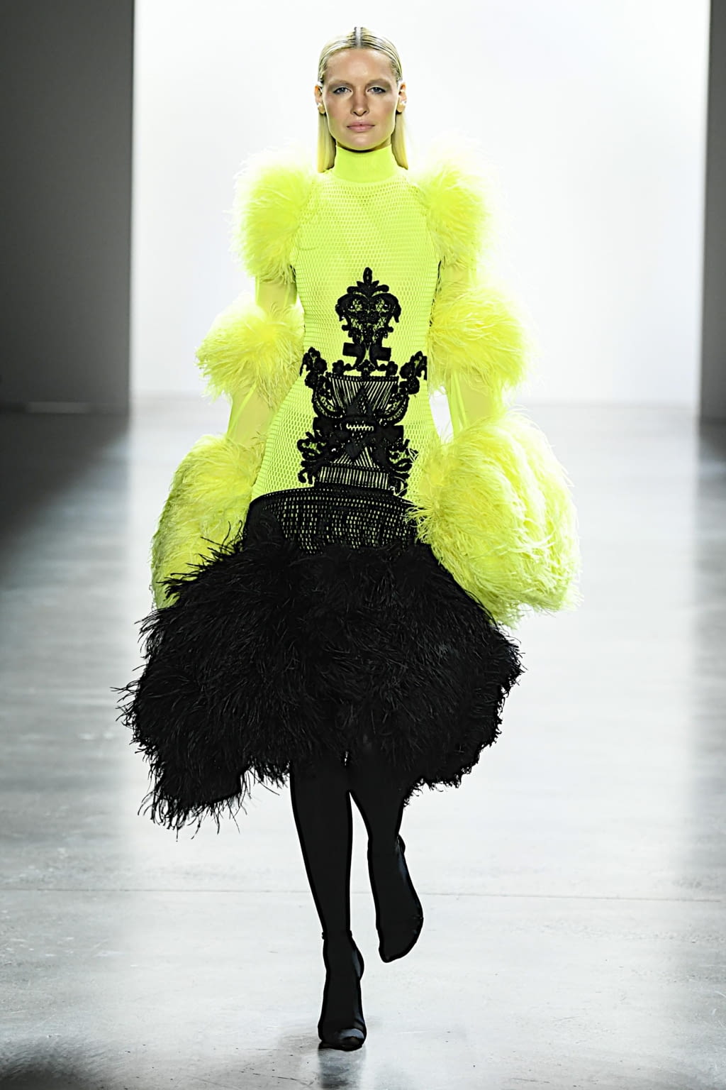 Fashion Week New York Fall/Winter 2020 look 15 de la collection Sukeina womenswear