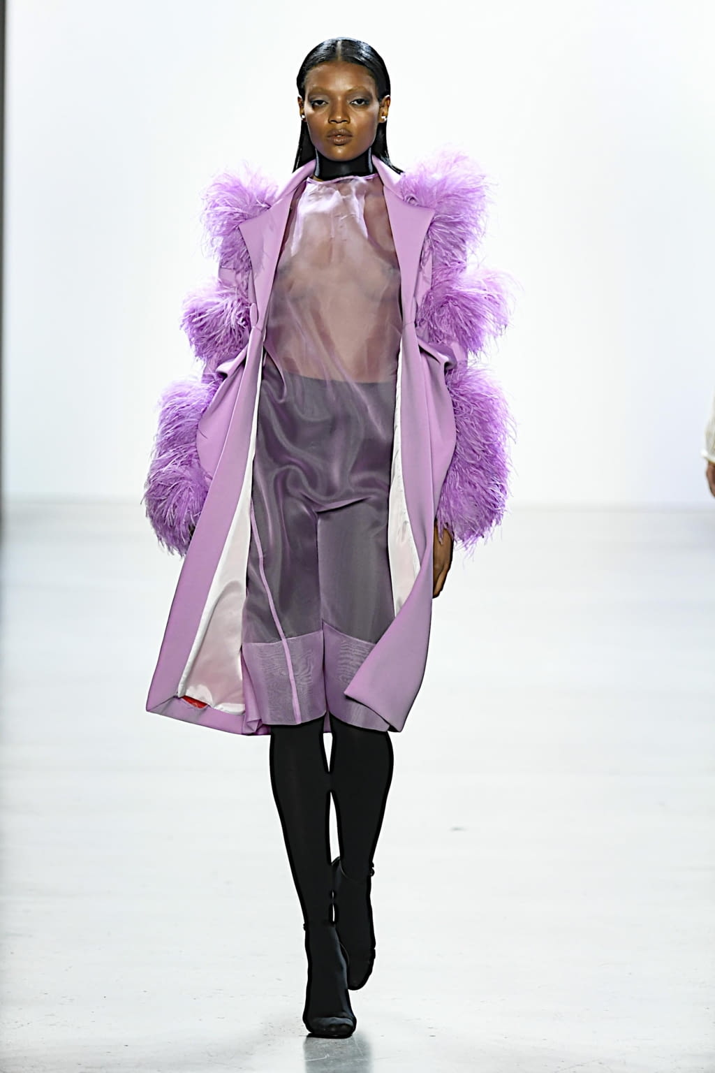 Fashion Week New York Fall/Winter 2020 look 20 from the Sukeina collection womenswear