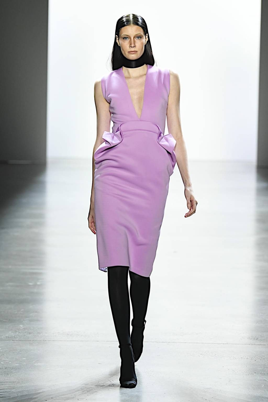 Fashion Week New York Fall/Winter 2020 look 21 from the Sukeina collection womenswear