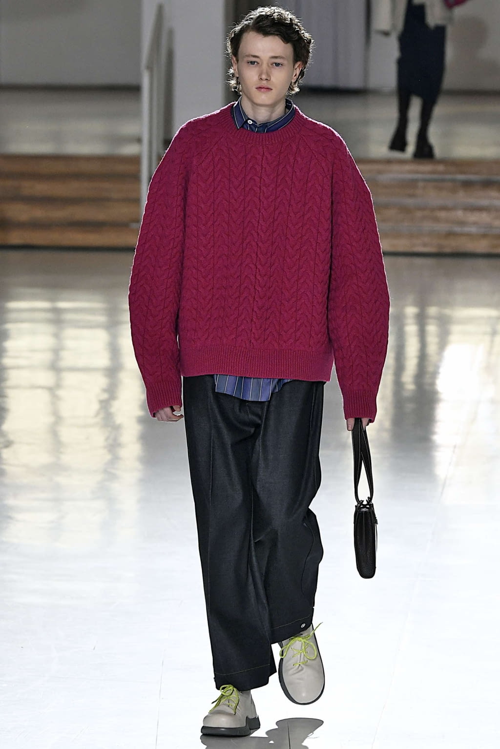 Fashion Week Milan Fall/Winter 2019 look 27 from the Sunnei collection 男装